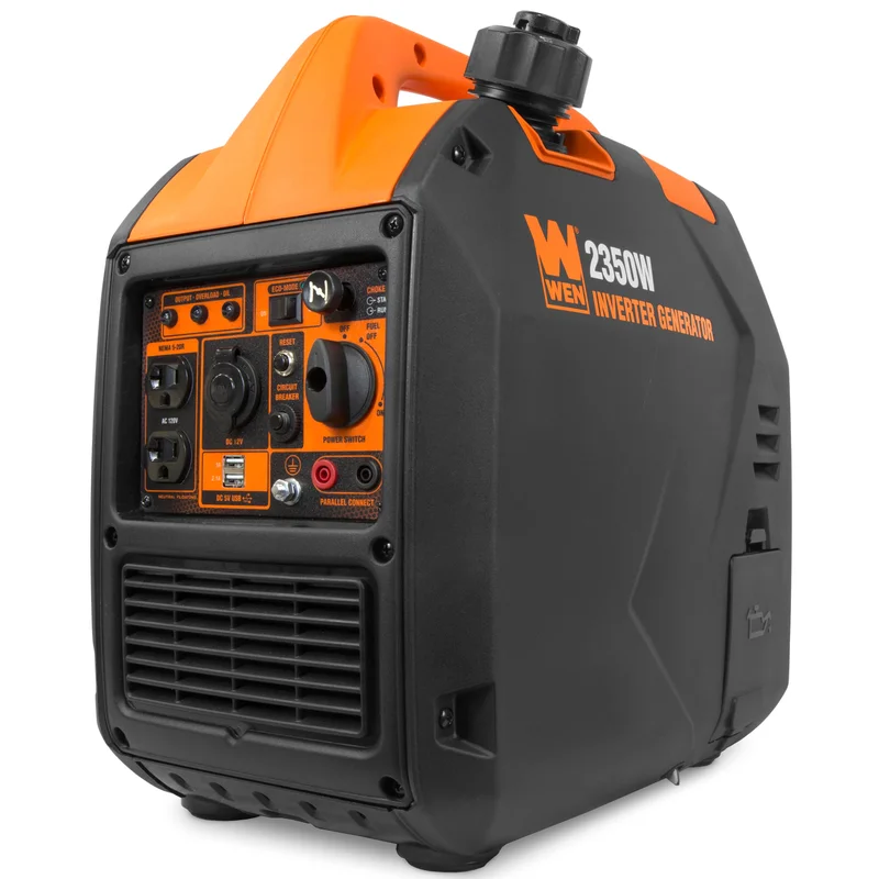 WEN R56235i Super Quiet 2350-Watt Portable Inverter Generator with Fuel Shut Off, Ultra Lightweight (Manufacturer Refurbished)