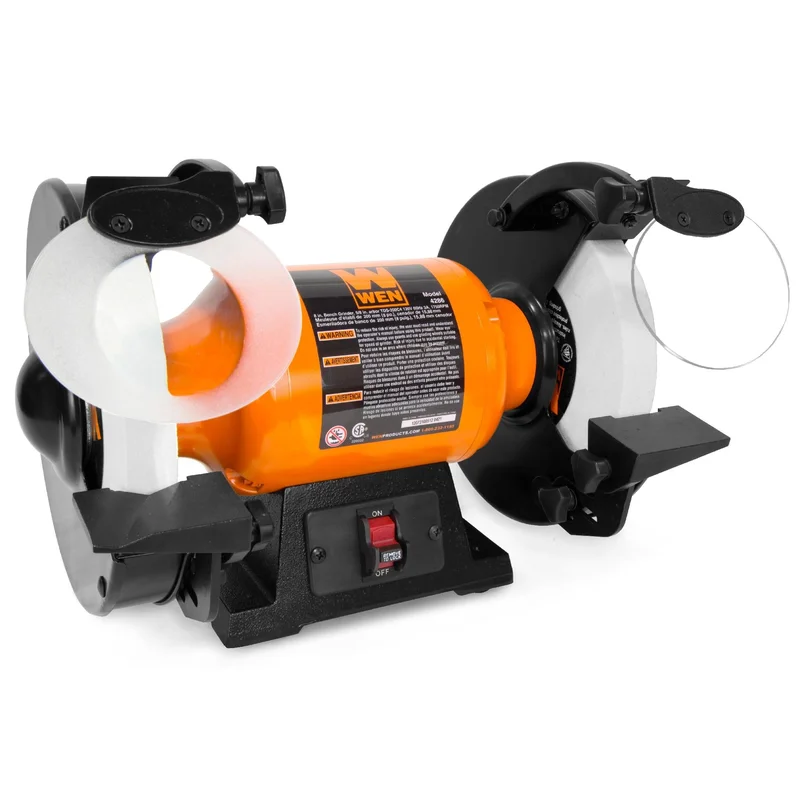 WEN RBG4286 3-Amp 8-Inch Slow Speed Bench Grinder (Manufacturer Refurbished)