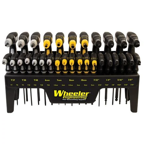 Wheeler 1081957 30 Pc Hex and Torx Set P-Handle Set 0 Pc Hex and Torx Set P-Handle Set