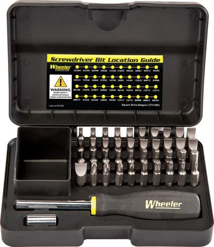 WHEELER SCREWDRIVER KIT 43-PC PROFESSIONAL GUNSMITHING