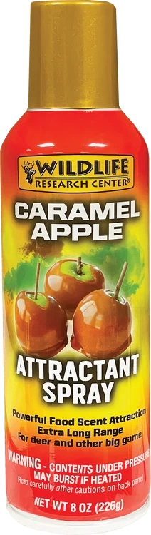 Wildlife Research Food Scent Attractant Spray Caramel Apple Scent 8 oz Aerosol