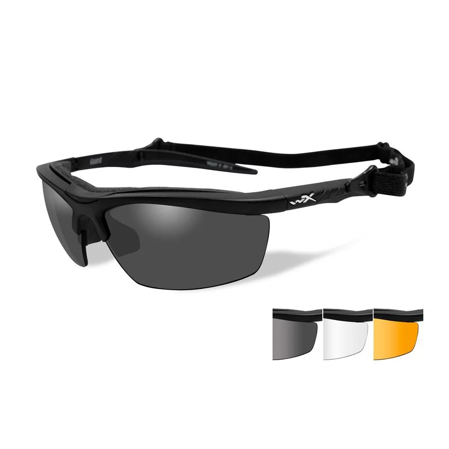 Wiley X Guard Eyewear Kit with Three Lenses