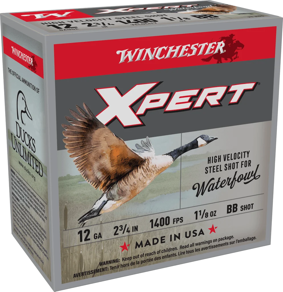 Winchester Ammo WEX12HBB Super X Xpert High Velocity 12 Gauge 2.75″ 1 1/8 oz BB Shot 25 Per Bx/ 10 Case