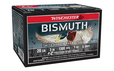WINCHESTER BISMUTH 20GA 3" #4 15RD