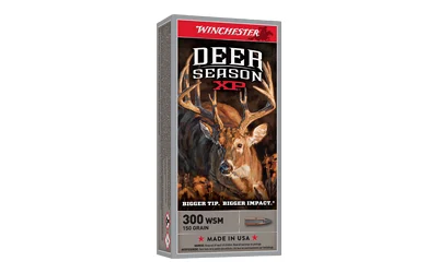 Winchester Deer Season XP Rifle Ammunition 300 WSM 150 gr. PT 3260 fps 20/ct