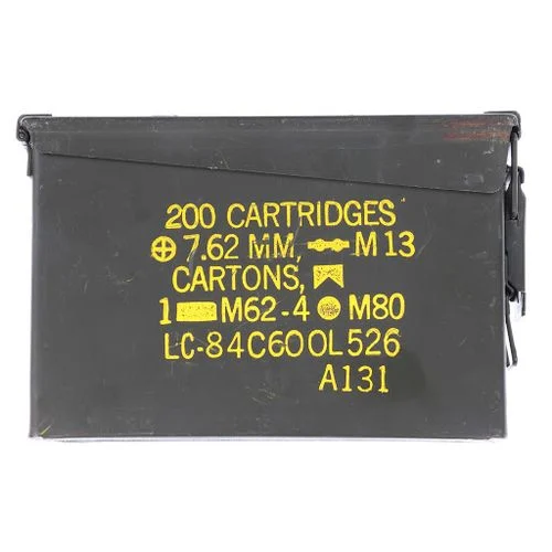 Winchester M80 7.62×51 149 Grain FMJ 2790 FPS 200 Can LAKE CITY 20 Headstamp