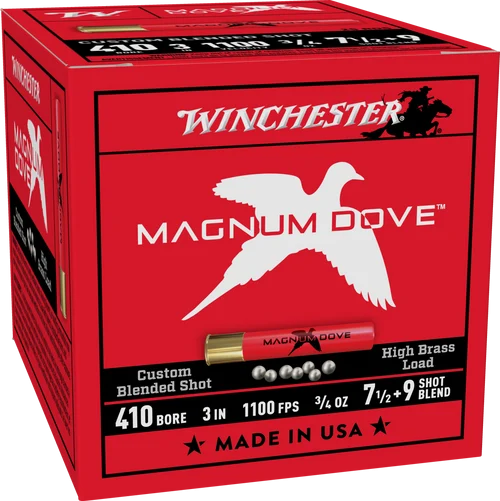 Winchester Magnum Dove 410 3" 3/4OZ #7.5&9 25rd 10rd Box