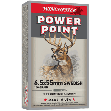 Winchester Power Point 6.5x55Swedish 140gr SP