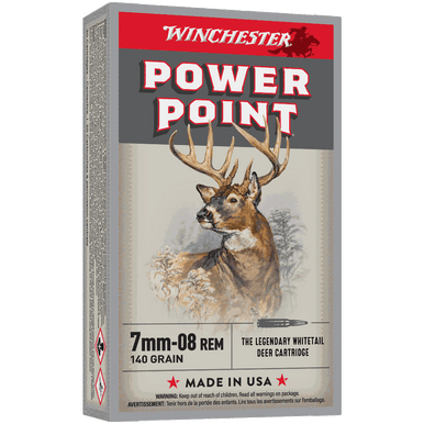 Winchester Power Point 7MM-08REM 140gr PP