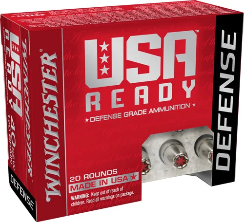 Winchester RED40HP USA Ready Ready Hex Vent Hollow Point170 Grain .40 S&W