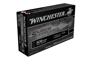 Winchester Super Suppressed 308WIN 168gr OTRS