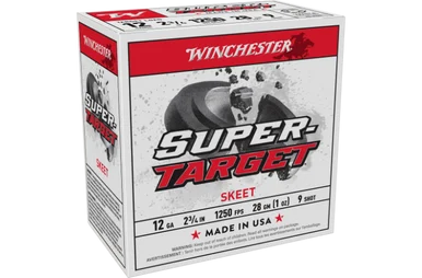 Winchester Super Target 12ga 1250fps 9 2-3/4" 28gm SLAB