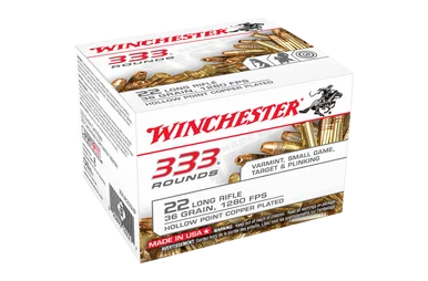 Winchester Super X 22LR 36gr LHP 1280fps 333pk