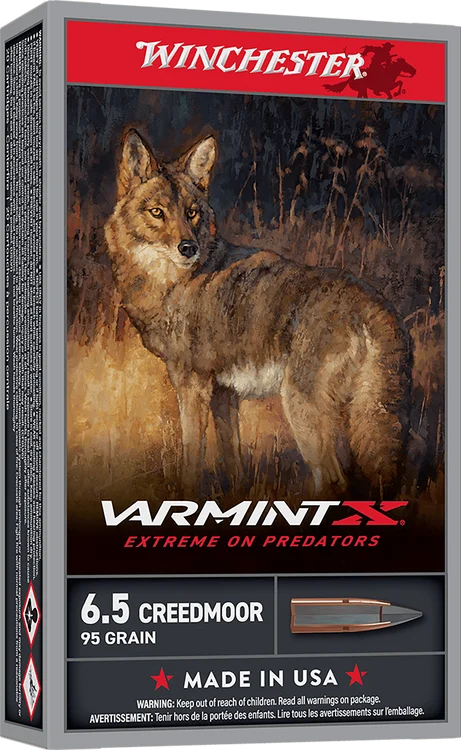 Winchester Varmint X 6.5 Creedmoor 95gr 20 Per Box