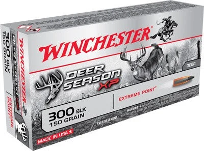 Winchester X300BLKDS DEER SEASON XP Extreme Point150 Grain .300 AAC Blackout