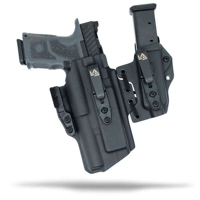ZEV Tech OZ9 Standard w/ Modlite PL350 AIWB holster – LAS Concealment Ronin-L 3.0