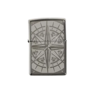 Zippo Black Ice Celestial Compass Lighter ZP29232