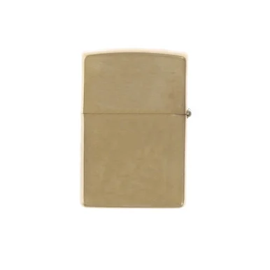 Zippo Classic Brushed Brass Lighter ZP0050