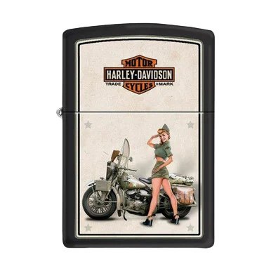 Zippo Harley-Davidson Army Pinup Lighter ZP9939