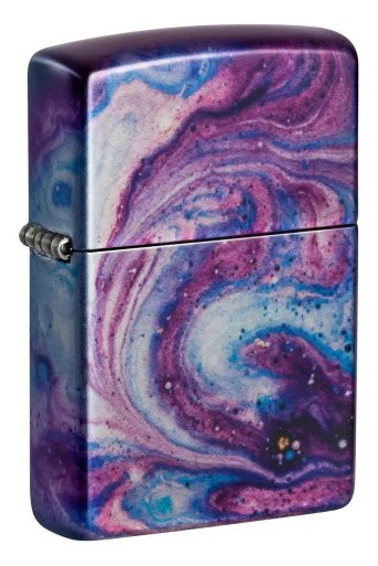 Zippo Lighter 540 Universe Astro Tumbled Chrome Finish ZP48547
