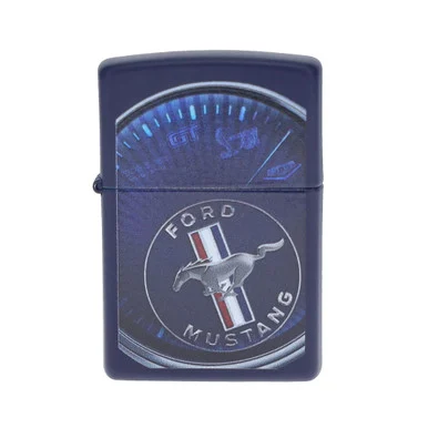 Zippo Lighter Ford Mustang Navy Matte ZP018470