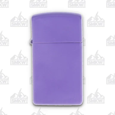 Zippo Slim Purple Matte Lighter ZP1637