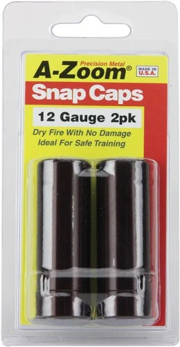 A-ZOOM METAL SNAP CAP 12GA 2-PACK