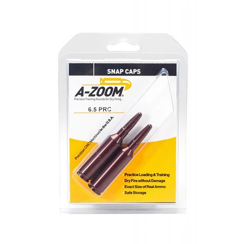 A-Zoom Snap Caps 6.5 PRC, 2 Pack