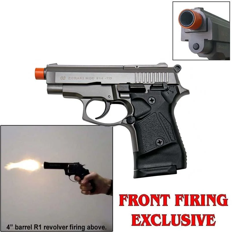 Zoraki 914 Fume – Full Auto – Front Firing 9mm Blank Gun