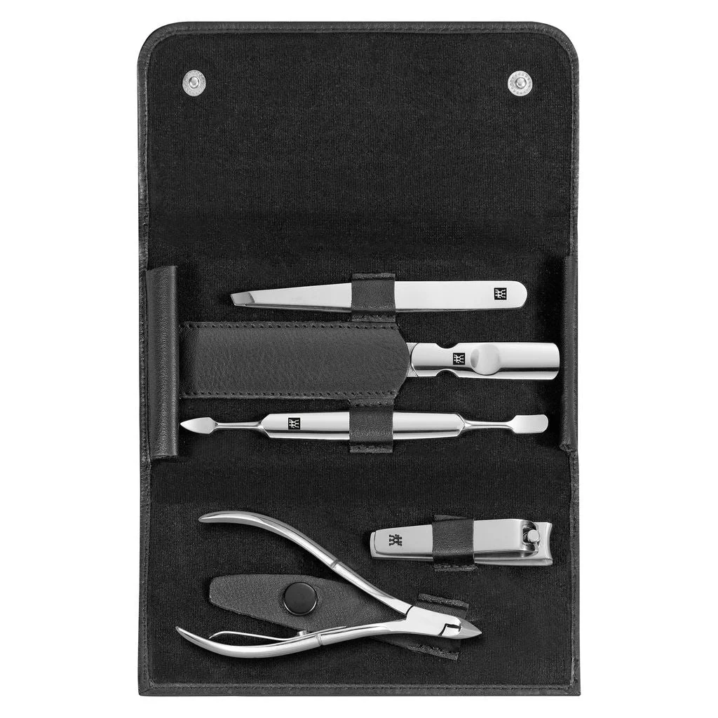Zwilling J.A. Henckels Pocket Case CLASSIC INOX Leather 5pc Set