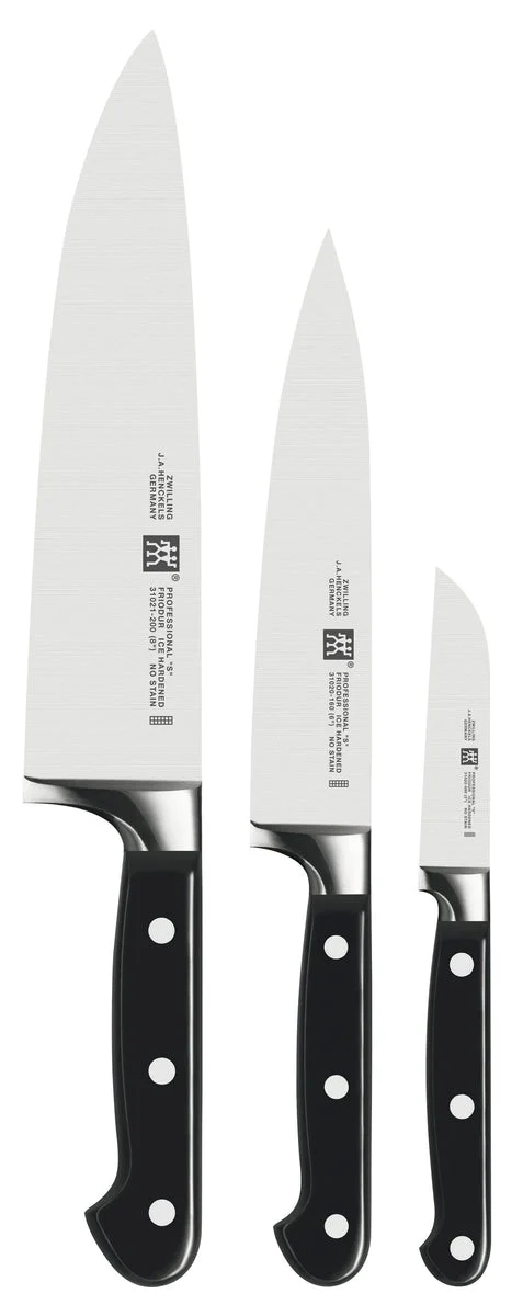Zwilling J.A. Henckels Profesional ‘S’ 3pc knife set